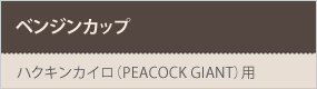 ベンジンカップ(PEACOCK GIANT)
